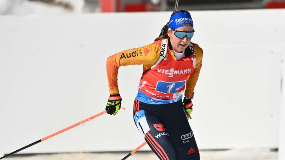 Preu&szlig; Sechste im Massenstart: Keine Einzelmedaille f&uuml;r deutsche Biathletinnen