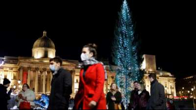 Trafalgar Square: London stoppt wegen Omikron Silvesterparty