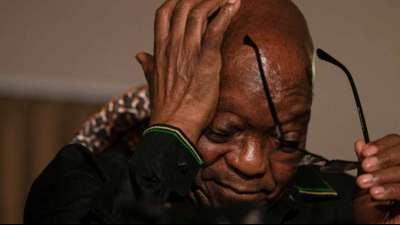 Oberstes Gericht in S&uuml;dafrika best&auml;tigt Haftstrafe f&uuml;r Ex-Pr&auml;sident Zuma