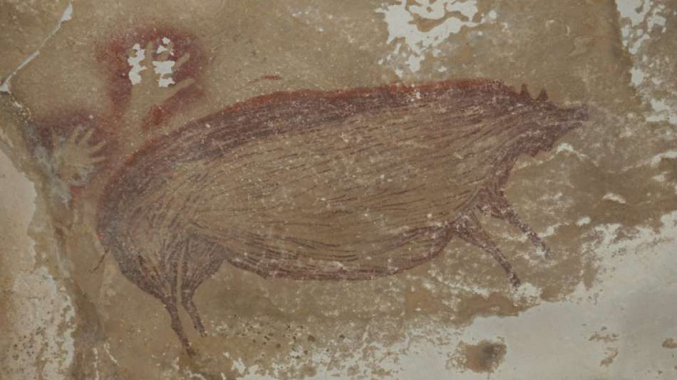 &Auml;lteste H&ouml;hlenmalerei der Welt in Indonesien entdeckt