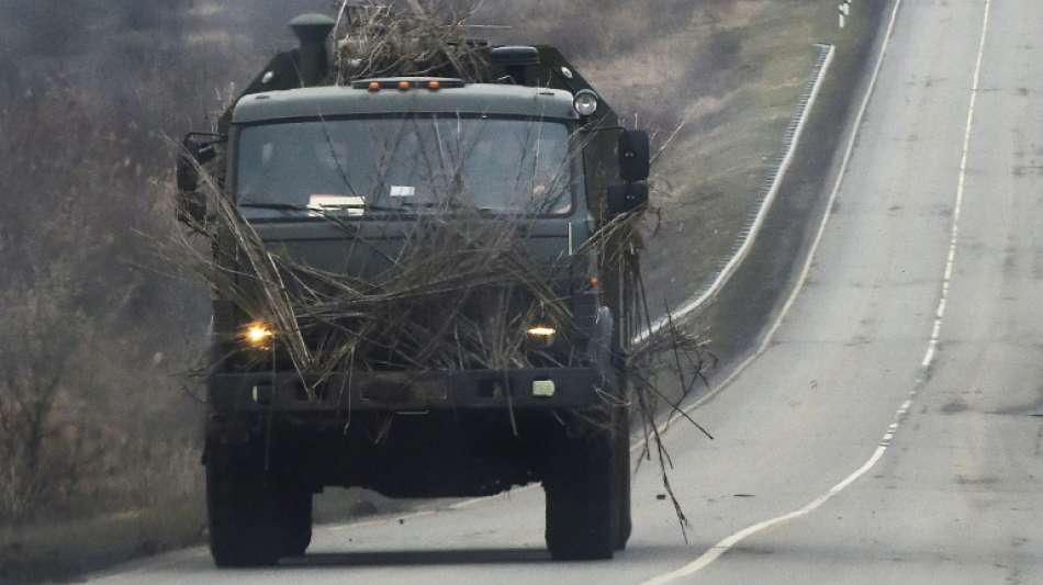 Ukraine wird an Grenze zu Russland und zu Belarus angegriffen