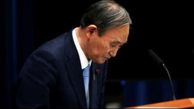 Japans Regierungschef Suga tritt nicht zur Wiederwahl an
