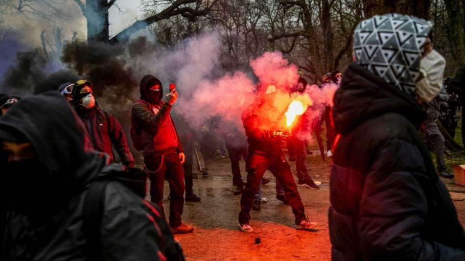 Br&uuml;ssel: 239 Festnahmen nach Krawallen bei Corona-Demo