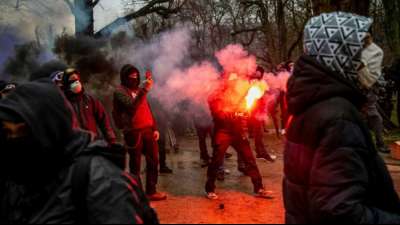 Br&uuml;ssel: 239 Festnahmen nach Krawallen bei Corona-Demo