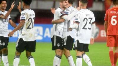 Fu&szlig;ball: Deutsche Nationalmannschaft l&ouml;st WM-Ticket