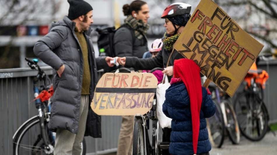 Verfassungsschutz: Starkes "Werben der AfD" um Corona-Kritiker