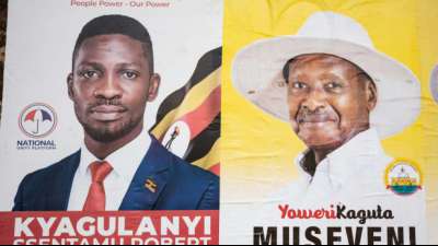 Ugandas Oppositionsf&uuml;hrer zieht Klage gegen Wahlniederlage zur&uuml;ck