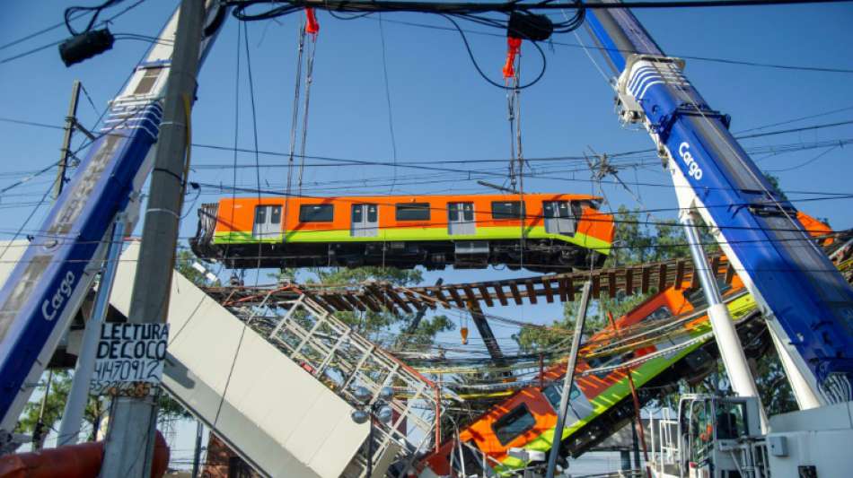 Zahl der Todesopfer bei U-Bahn-Ungl&uuml;ck in Mexiko auf 25 gestiegen