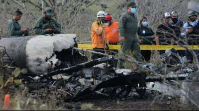 Zwei Tote bei Absturz von Milit&auml;rhubschrauber in Venezuela