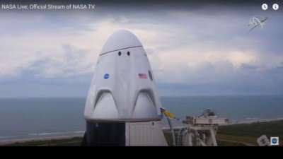Bemannter SpaceX-Flug wegen schlechten Wetters verschoben