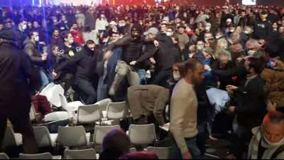 Ermittlungen nach Gewalt bei Zemmours Wahlkampfauftakt bei Paris