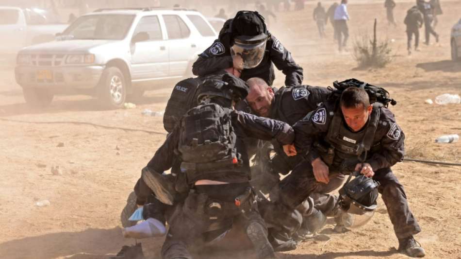 Zusammenst&ouml;&szlig;e israelischer Sicherheitskr&auml;fte mit Beduinen in Negev-W&uuml;ste