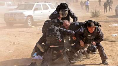 Zusammenst&ouml;&szlig;e israelischer Sicherheitskr&auml;fte mit Beduinen in Negev-W&uuml;ste