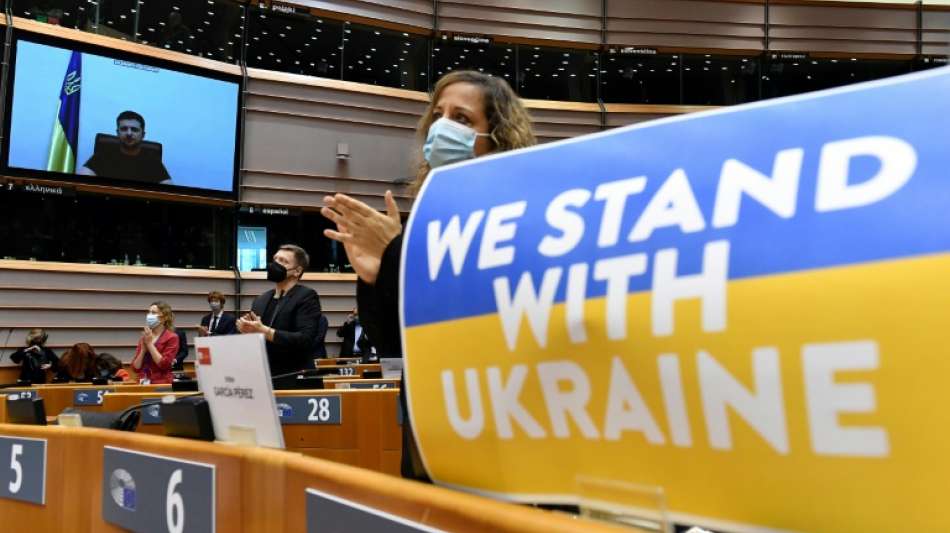Ukraine: Selenskyj fordert "gleichberechtige" EU-Mitgliedschaft