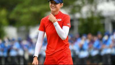 Golferin Korda gewinnt Gold - Masson und Popov abgeschlagen