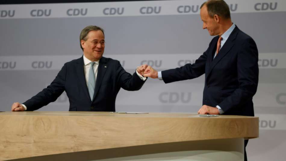 Merz ruft zur Unterst&uuml;tzung f&uuml;r CDU-Vorsitzenden Laschet auf