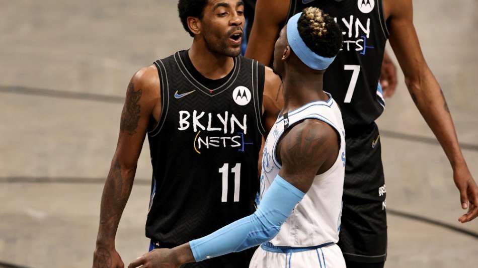 Schr&ouml;der muss bei Lakers-Sieg nach Zoff mit Irving vom Feld