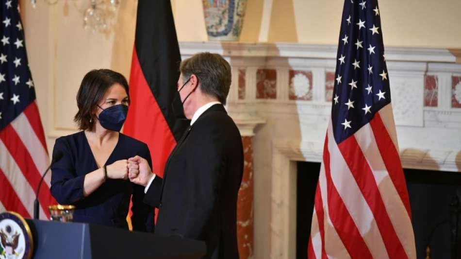Baerbock pocht bei USA-Besuch auf Beteiligung Europas an Gespr&auml;chen mit Russland