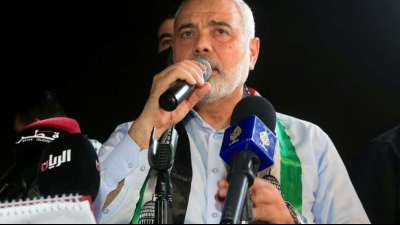 Ismail Hanijeh bei Wahl als Chef der Hamas best&auml;tigt