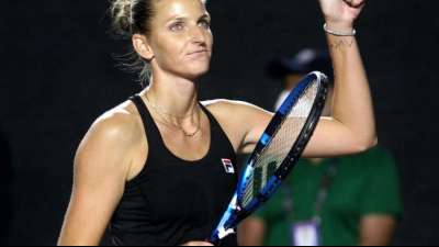 WTA Finals: Pliskova und Anett Kontaveit siegen zum Auftakt