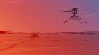 Nasa plant im April ersten Hubschrauber-Flug auf dem Mars