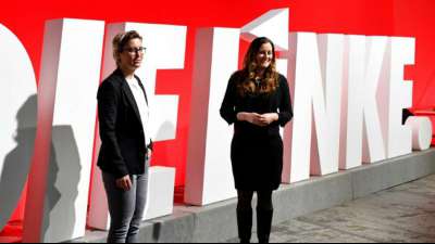 Neue Linken-Spitze nach Bundesparteitag per Briefwahl best&auml;tigt