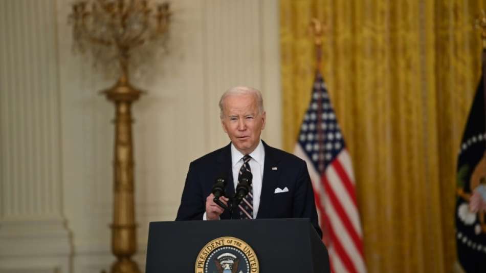 Biden k&uuml;ndigt US-Finanzsanktionen gegen Russland an