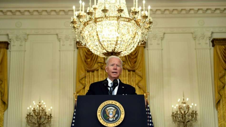 Biden &uuml;ber Taliban: "Ich stehe hinter meiner Entscheidung"