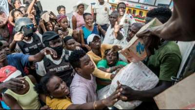 Nach Erdbeben: &Auml;rzte ohne Grenzen fliegt Hilfsg&uuml;ter nach Haiti