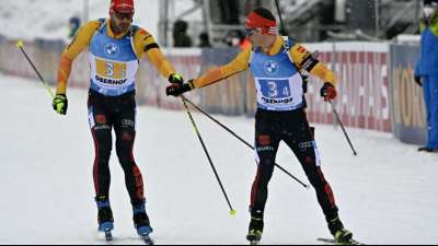 Biathlon: B&ouml;se Patzer von Horn - DSV-Staffel nur auf Platz f&uuml;nf