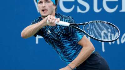 Tennis: Alexander Zverev st&uuml;rmt ins Viertelfinale von Cincinnati