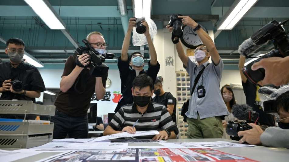 Erneut prominenter Journalist von Hongkonger Zeitung "Apple Daily" festgenommen