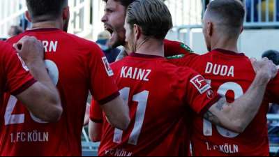 Sieg in Berlin: 1. FC K&ouml;ln darf von seit langem Europa tr&auml;umen