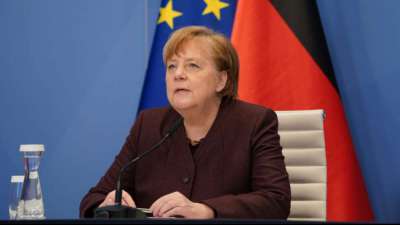 Merkel empfiehlt "Vorkehrungen an der Grenze" zur Abwehr des Coronavirus