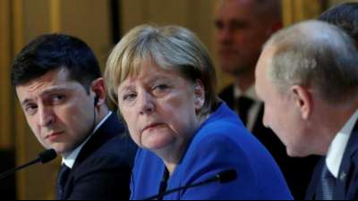 Merkel reist Ende kommender Woche nach Russland und in die Ukraine