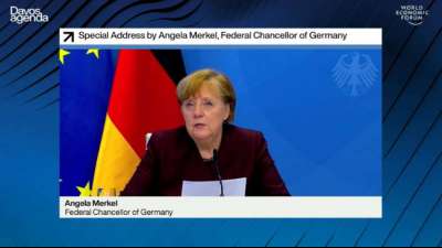 Merkel mahnt faire Verteilung von Impfstoffen an