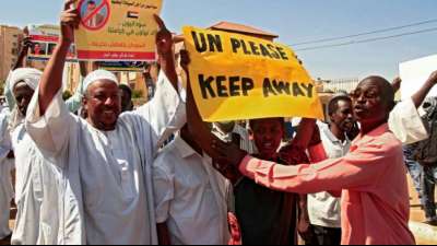 Tausende protestieren gegen Vermittlung durch UNO im Sudan