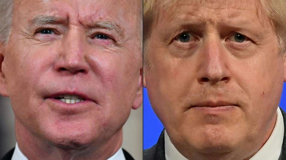 Britischer Premier Johnson empf&auml;ngt US-Pr&auml;sident Joe Biden in Carbis Bay