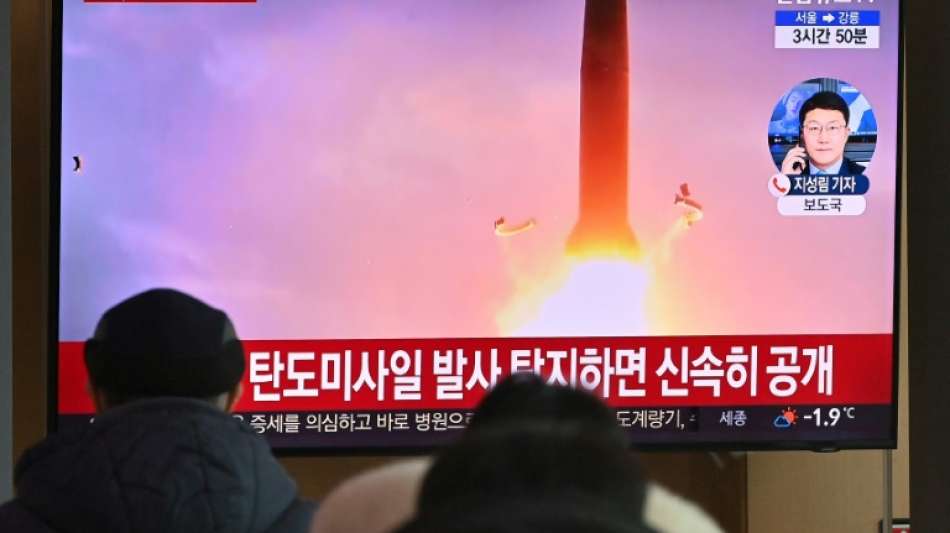 R&uuml;stung: Nordkorea feuert erneut Mittelstreckenrakete ins Meer