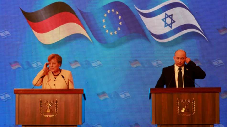 Merkel sichert Israel deutsche Unterst&uuml;tzung in Sicherheitsfragen