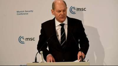 Scholz: Risiko eines Kriegs in Europa "alles andere als gebannt"
