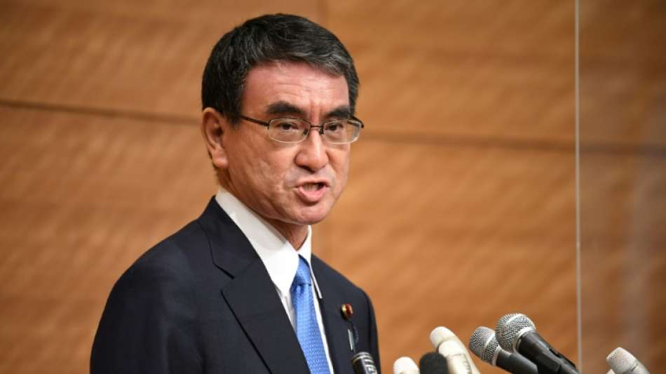 Japanischer Minister Kono will Regierungschef werden
