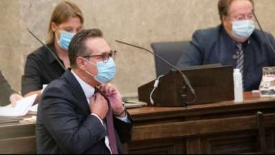&Ouml;sterreichs Ex-Vizekanzler Strache zu 15 Monaten auf Bew&auml;hrung verurteilt
