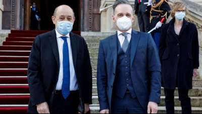 Frankreichs Au&szlig;enminister nach Kontakt mit Corona-Infiziertem in Selbstisolation