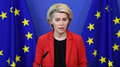 Von der Leyen verurteilt antisemitische Ausw&uuml;chse bei Corona-Demos