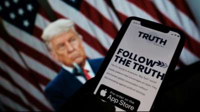 Trumps eigene Internetplattform soll in den USA starten