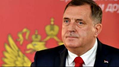 USA verh&auml;ngen Sanktionen gegen bosnischen Serbenf&uuml;hrer Dodik
