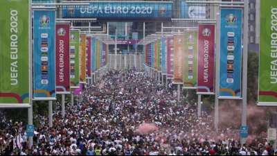Nach Sturm auf Wembley: UEFA leitet Disziplinarverfahren ein