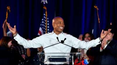 USA: B&uuml;rgermeisterwahl in New York - Demokrat Adams siegt