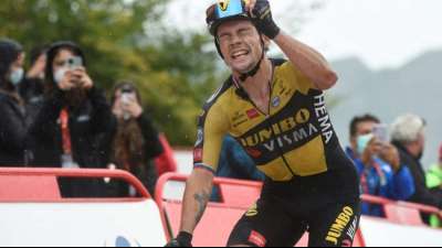 Vuelta: Roglic f&auml;hrt ins Rote Trikot